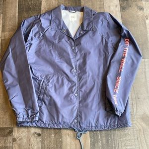 Vans off the wall coach jacket